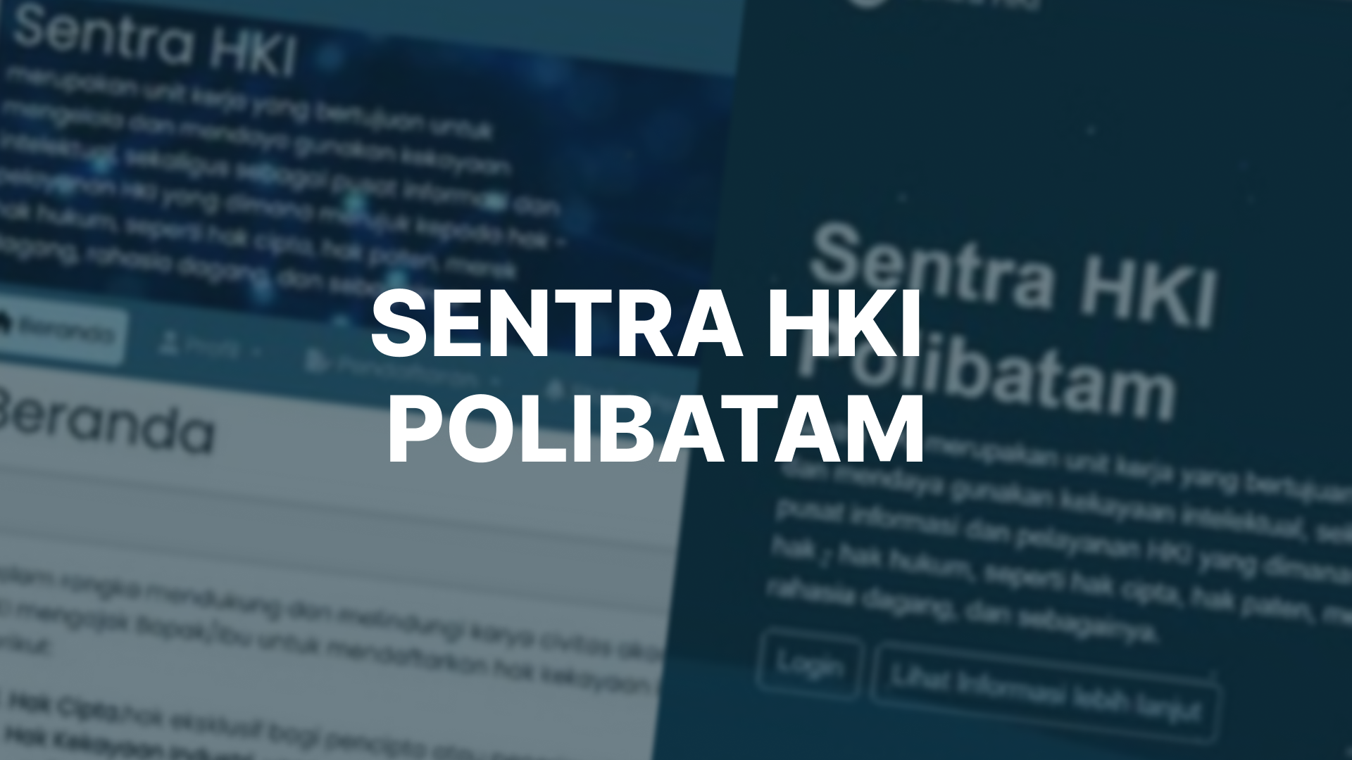 Cover of Sentra HKI Polibatam