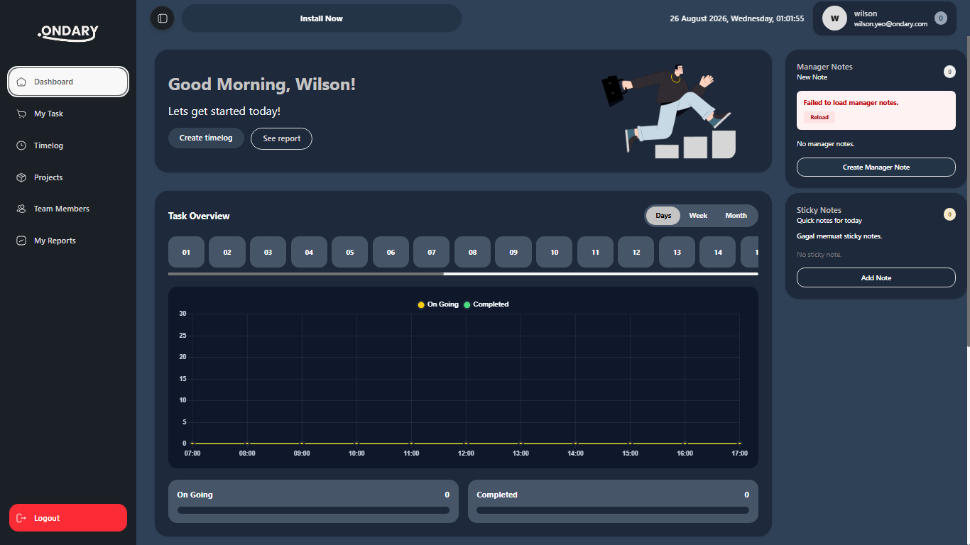 Ondary screenshot 1